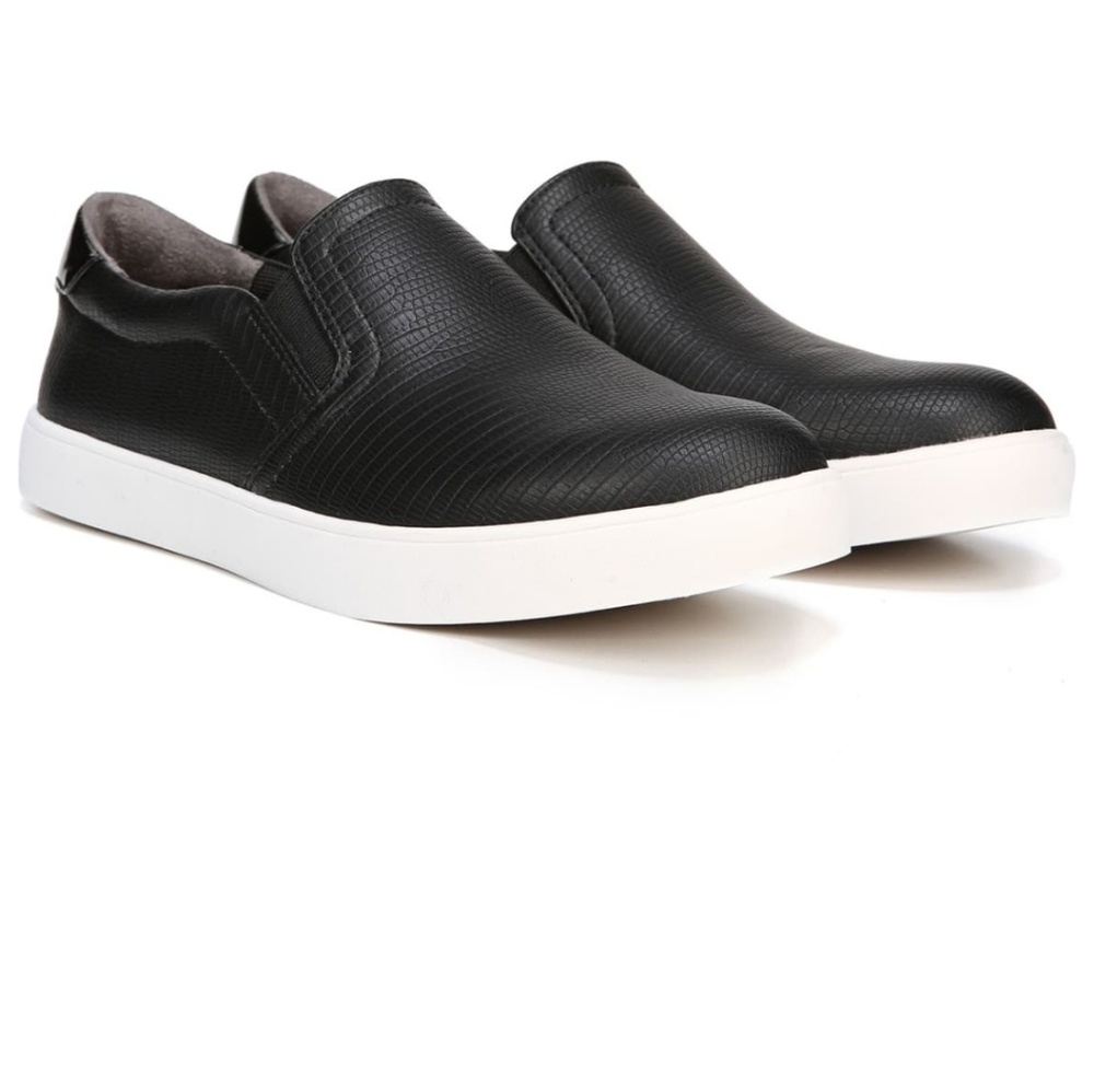 Dr Scholls leather slip on sneakers